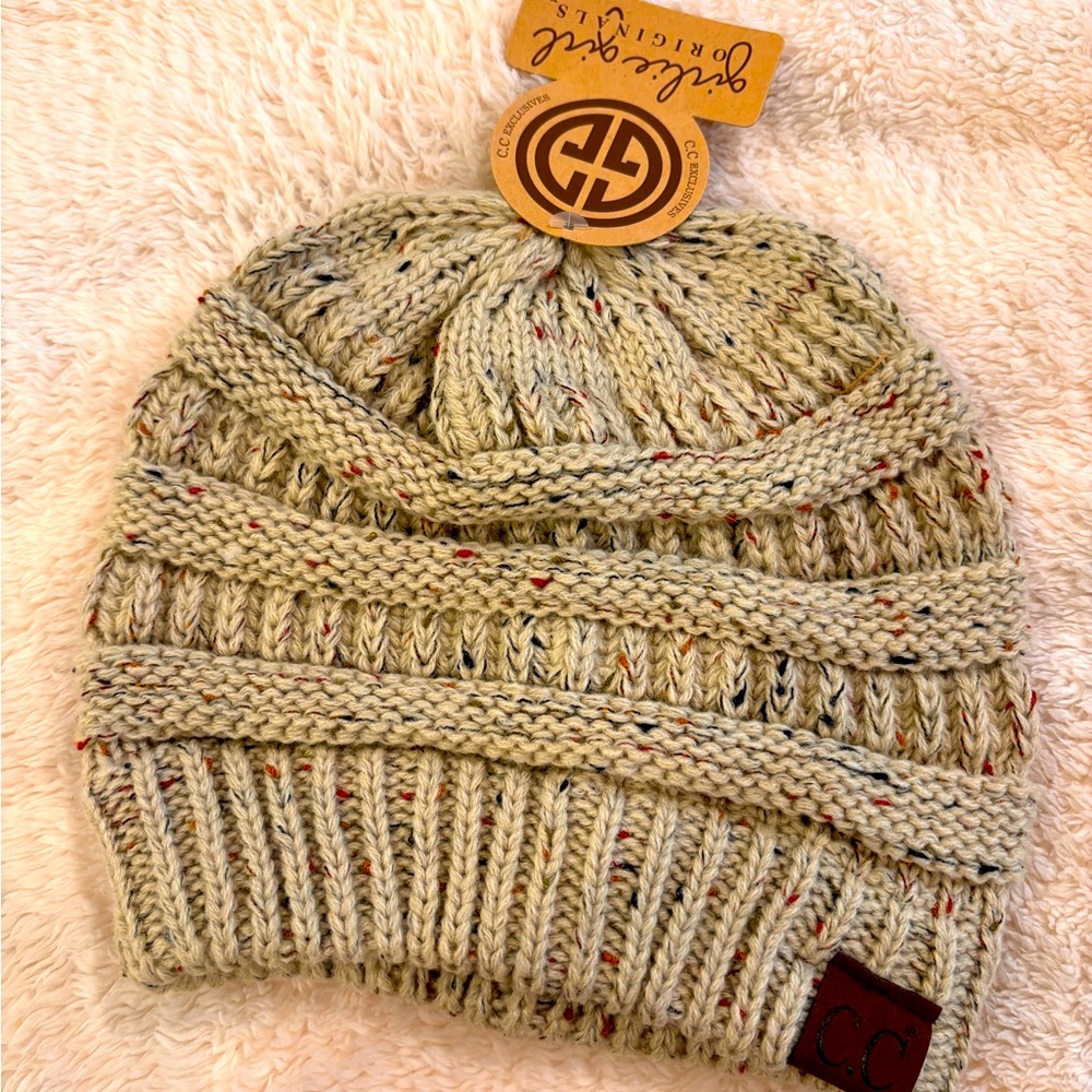 CC essentials Girly Girl knit hat